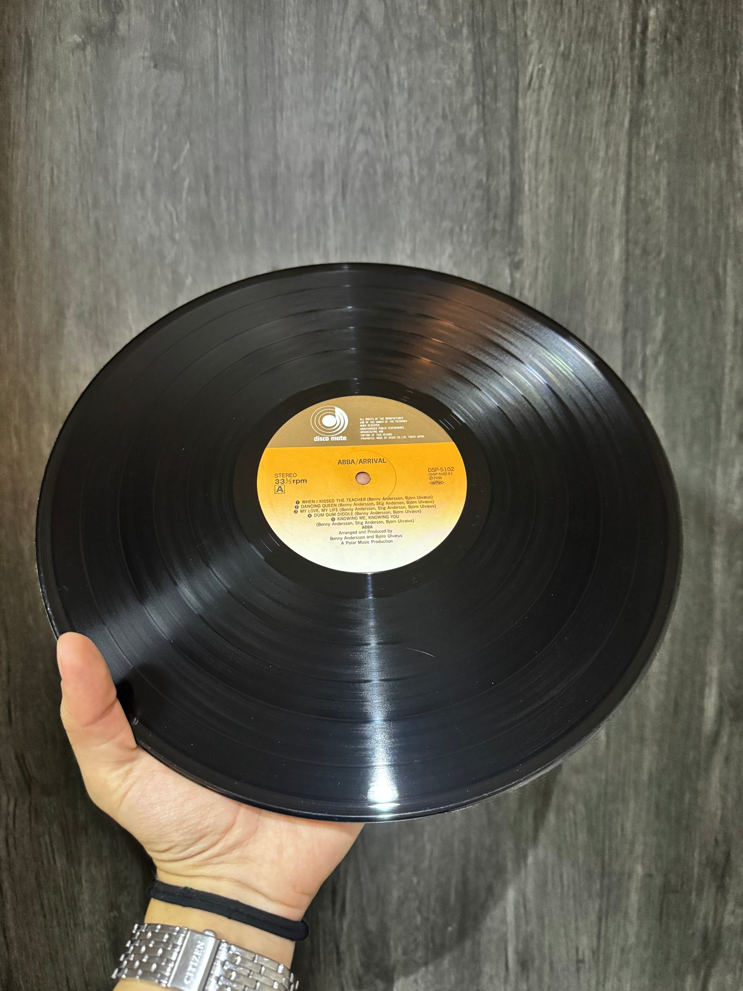 ABBA - ARRIVAL LP EDICION DE EPOCA JAPONESA