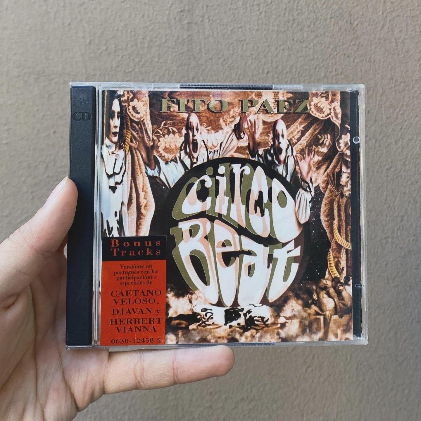 Circo Beat - Fito Paez CD Edición especial doble.