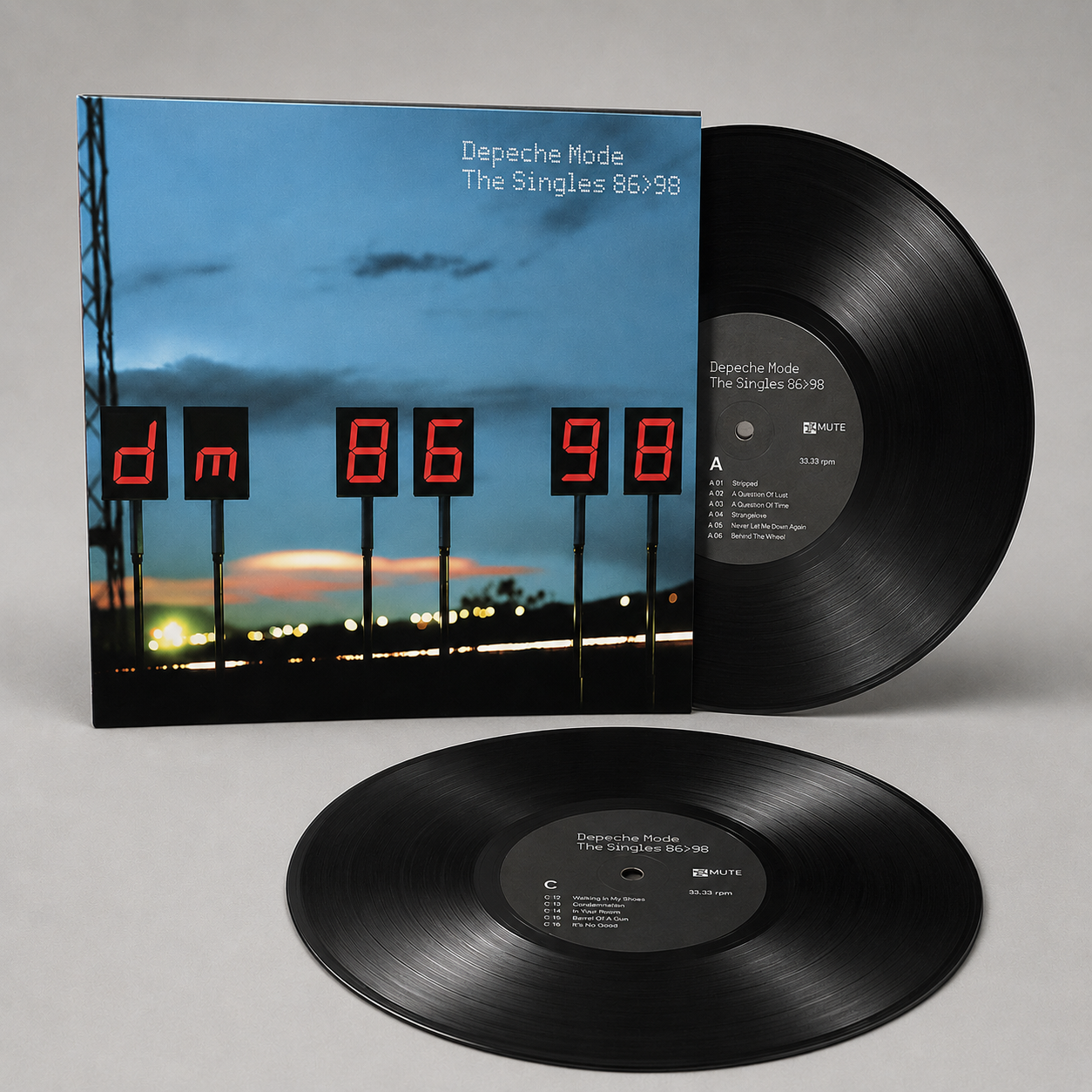 DEPECHE MODE - THE SINGLES 86-98 2LPs VINILO