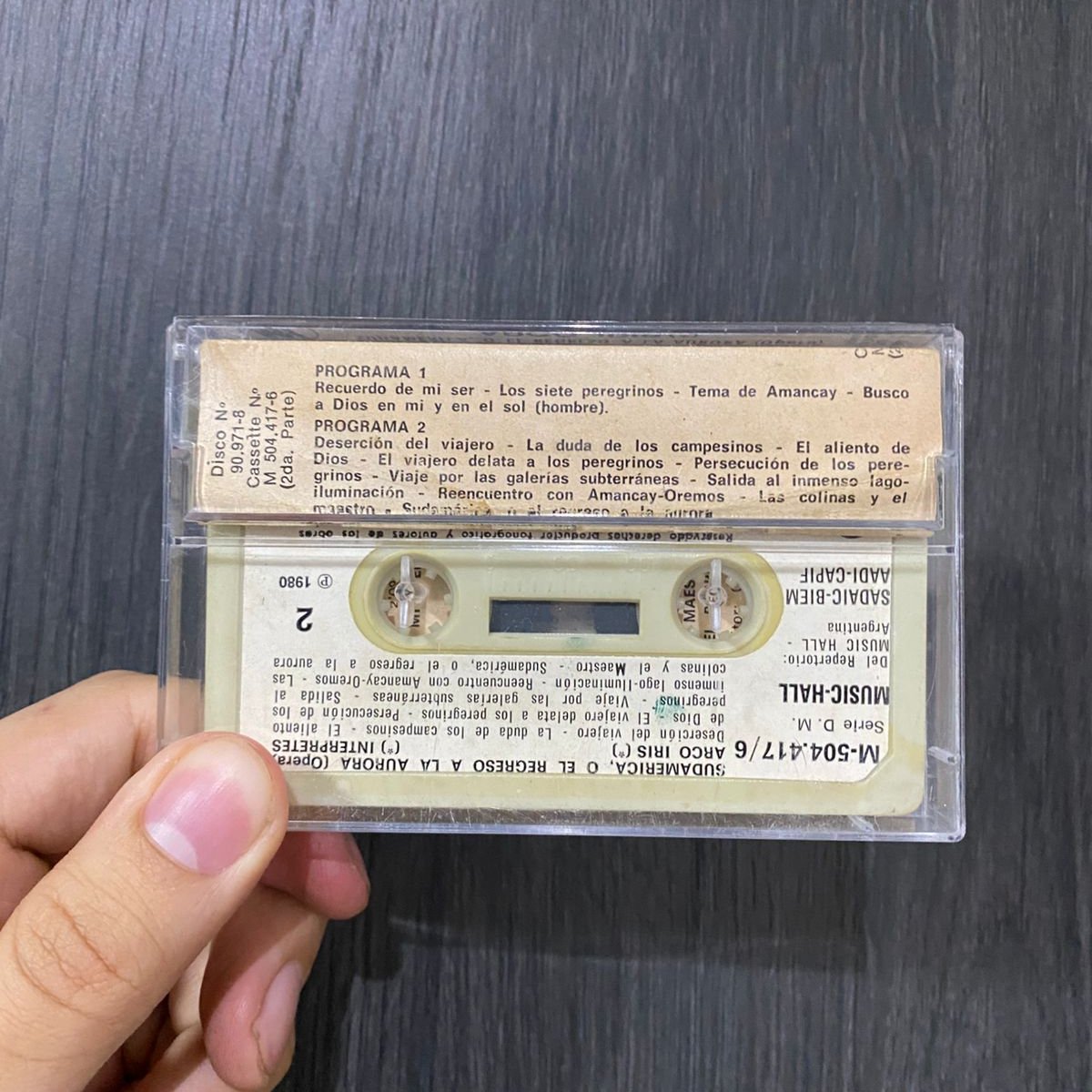 Sudamérica o el regreso a la aurora - Arco iris Cassette doble.