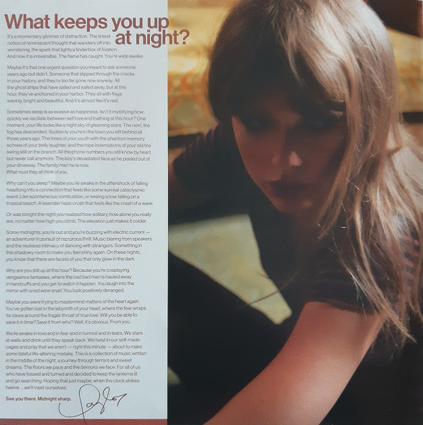 TAYLOR SWIFT - MIDNIGHTS SPECIAL EDITION LP VINILO