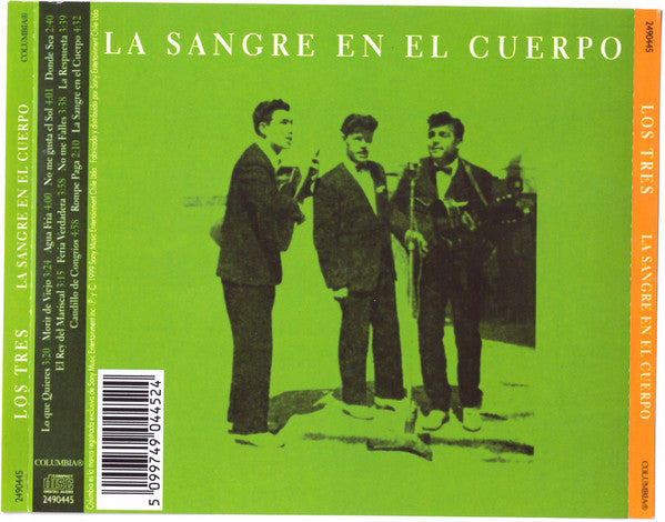 LOS TRES - LA SANGRE EN EL CUERPO CD