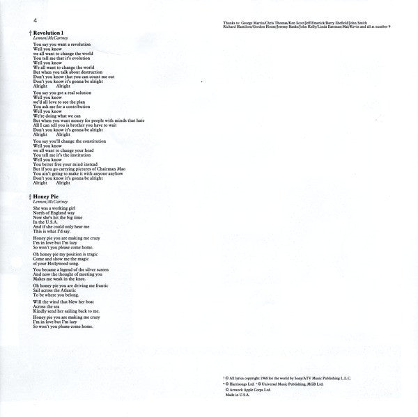 THE BEATLES - WHITE ALBUM 2LPs VINILO 50TH ANIVERSARIO LIMITED EDITION