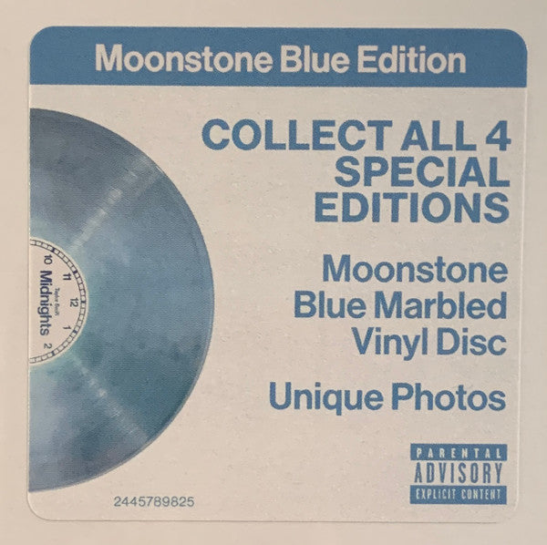 TAYLOR SWIFT - MIDNIGHTS SPECIAL EDITION LP VINILO