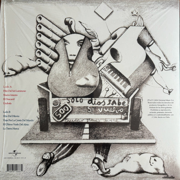 CONGRESO - VIAJE POR LA CRESTA DEL MUNDO LP VINILO