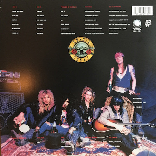 GUNS N ROSES - APPETITE FOR DESTRUCTION LP VINILO
