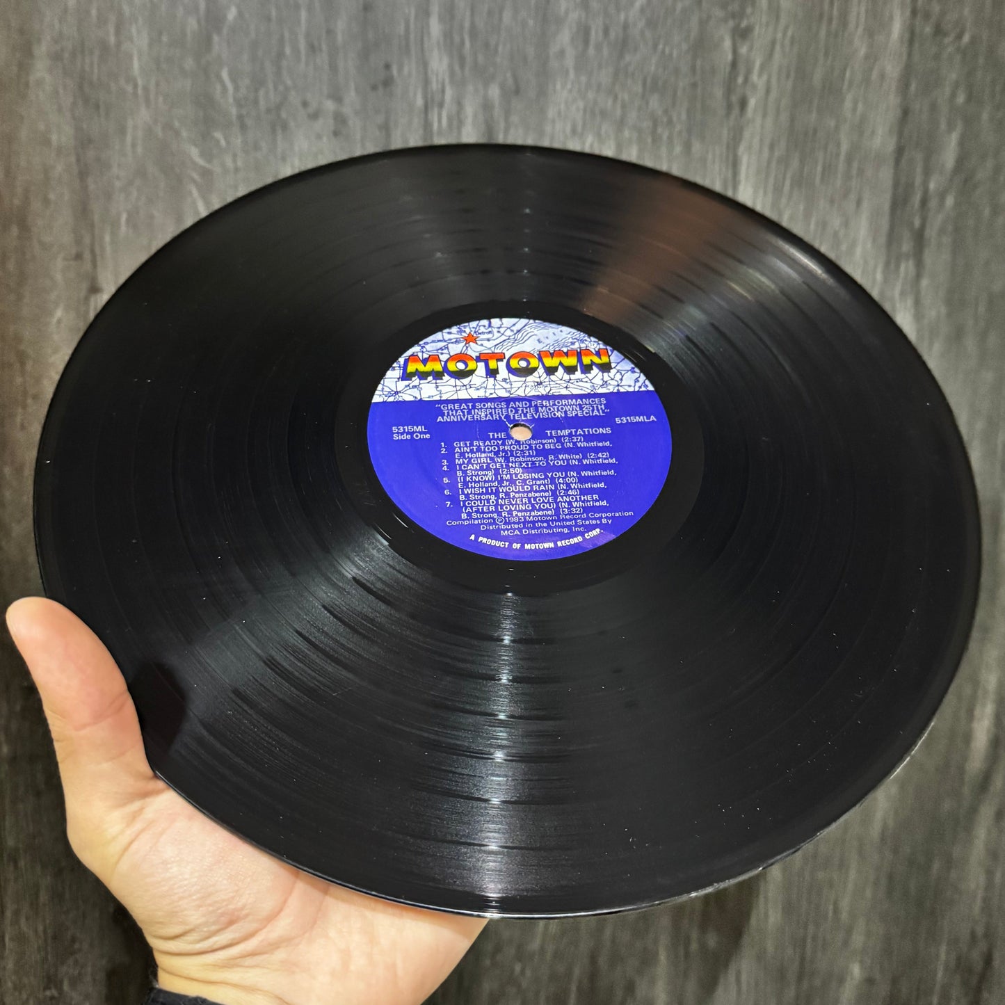 THE TEMPTATIONS - GREAT SONGS AND PERFORMANCES LP VINILO DE EPOCA