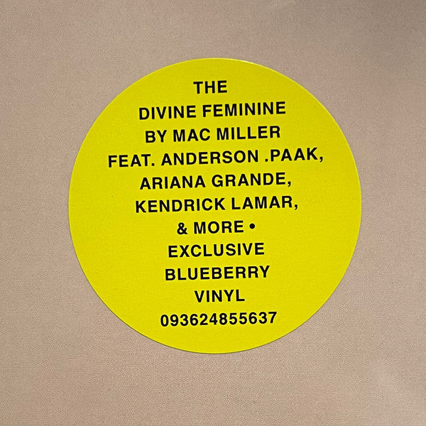 MAC MILLER - THE DIVINE FEMENINE 2LPs EDICION LIMITADA BLUEBERRY VINILO