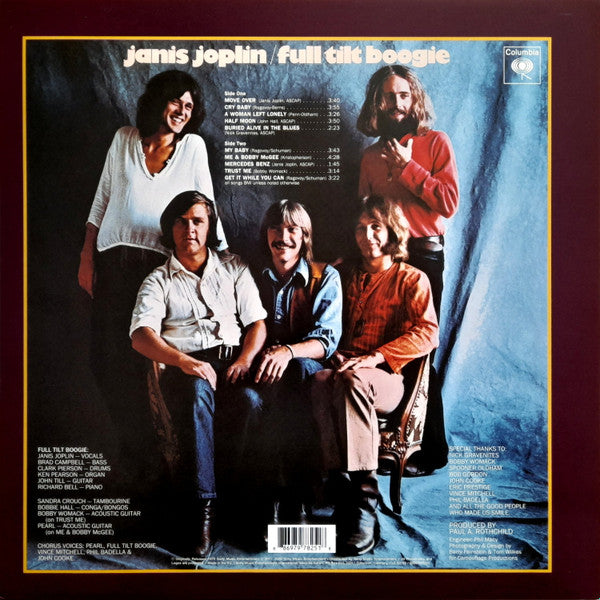 JANIS JOPLIN - PEARL LP VINILO