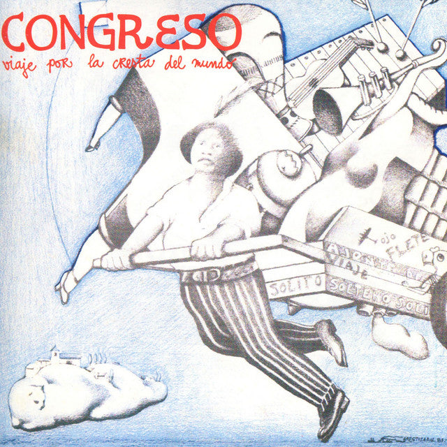 CONGRESO - VIAJE POR LA CRESTA DEL MUNDO LP VINILO
