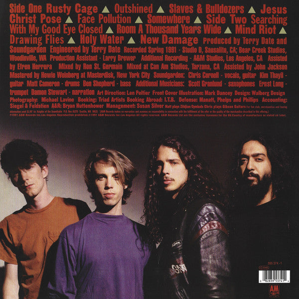 SOUNDGARDEN - BADMOTORFINGER LP VINILO