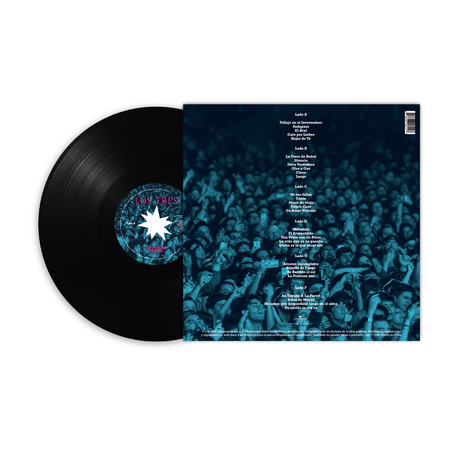 PREVENTA / LOS TRES - REVUELTA EDICION DELUXE 3LPs VINILO