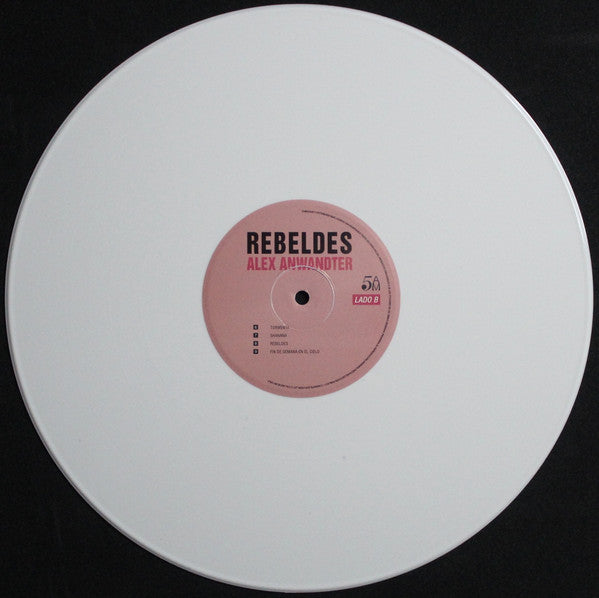 ALEX ANWANDTER - REBELDES LP VINILO EDICION LIMITADA COLOR BLANCO