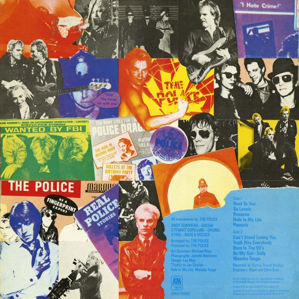 THE POLICE - OUTLANDOS D'AMOUR LP VINILO