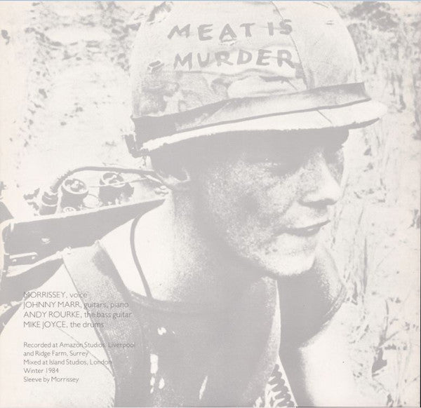 THE SMITHS - MEAT IS MURDER LP.