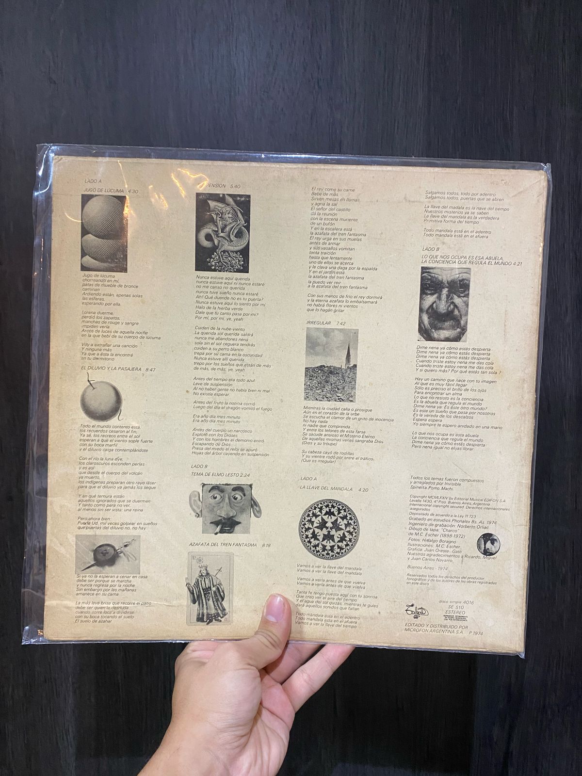 Invisible. Primera edición Argentina, 1974.
