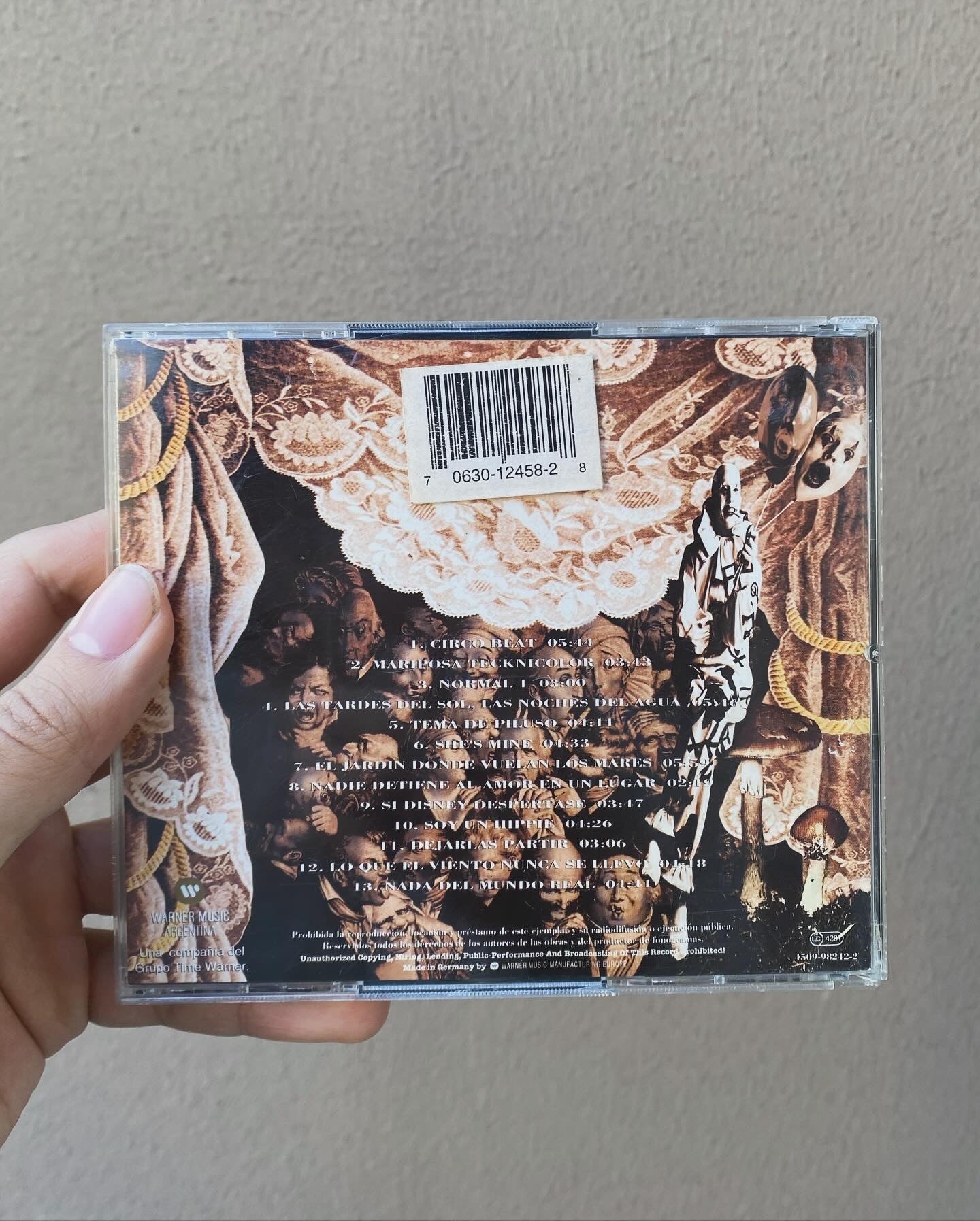 Circo Beat - Fito Paez CD Edición especial doble.