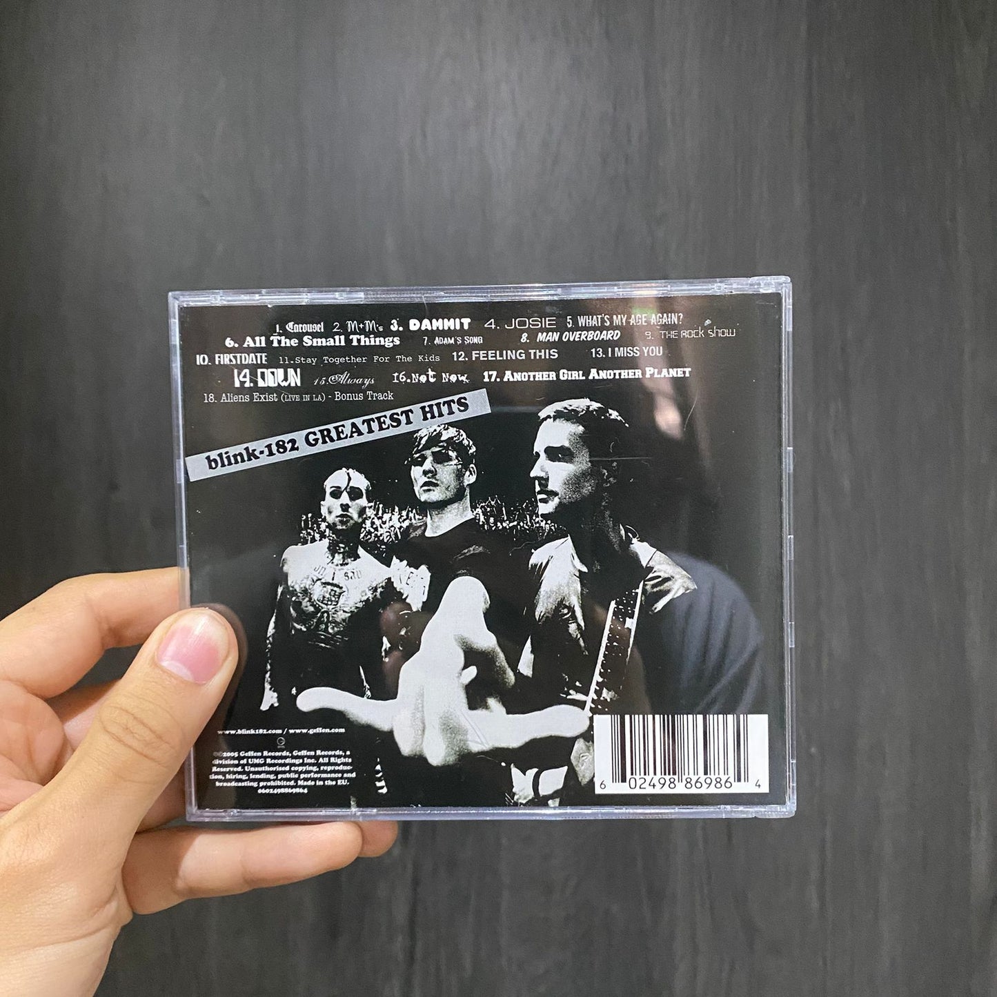 Greatest Hits - Blink 182.