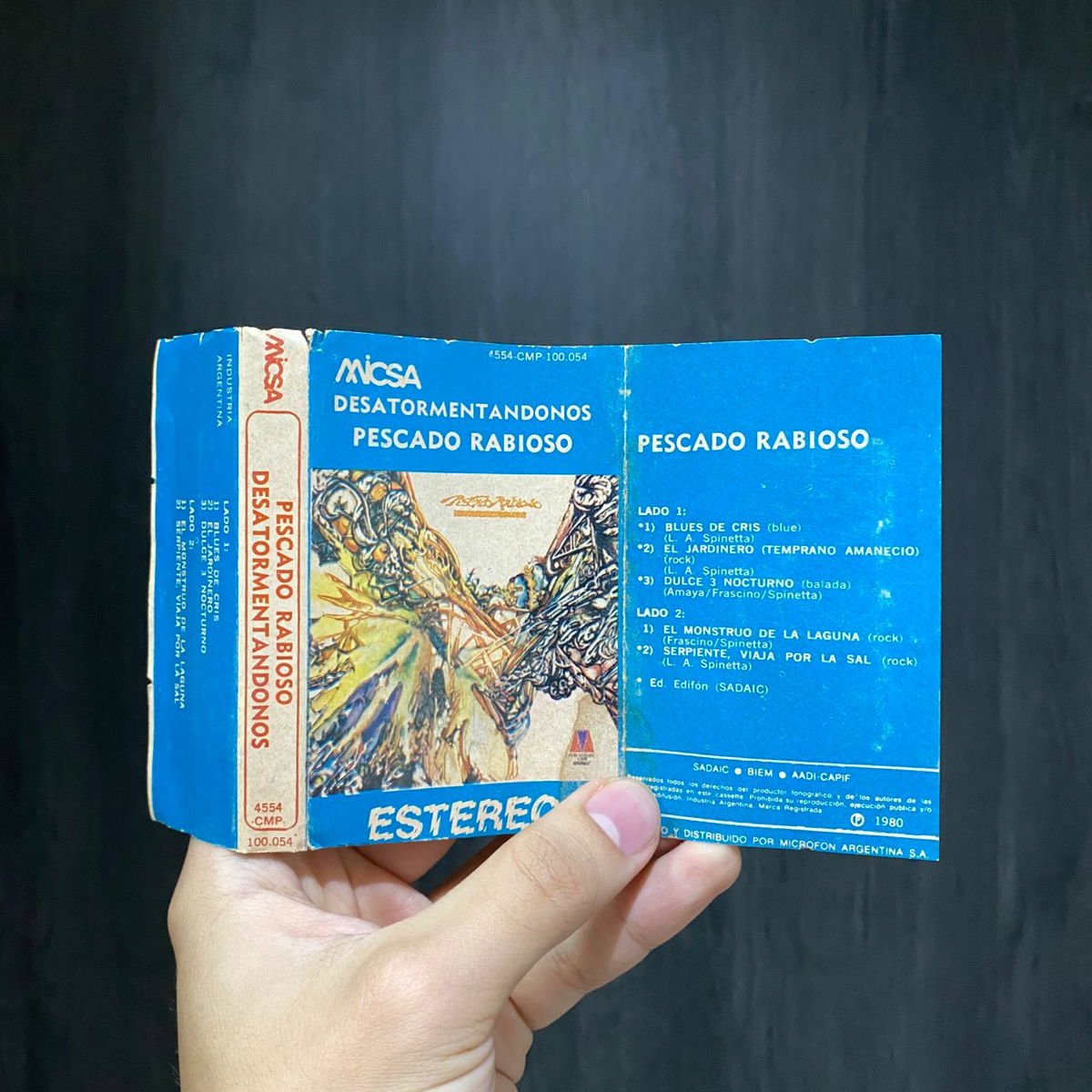 Desatormentandonos - Pescado Rabioso Cassette