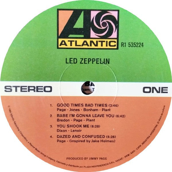 LED ZEPPELIN - LED ZEPPELIN LP VINILO