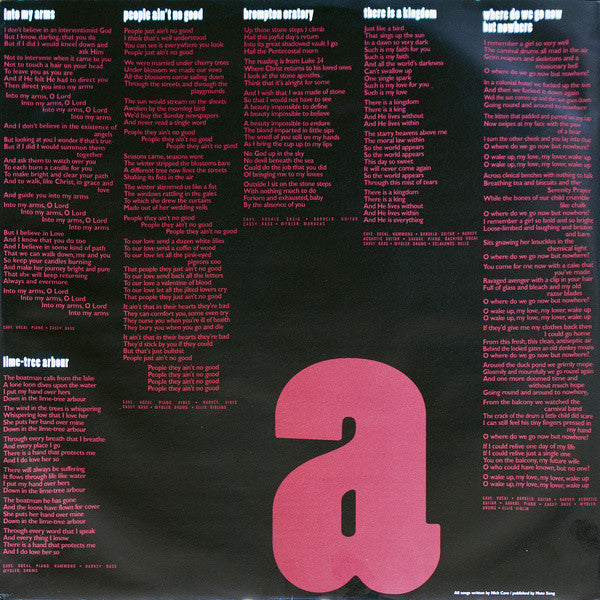 NICK CAVE & THE BAD SEEDS - THE BOATMAN´S CALL LP VINILO