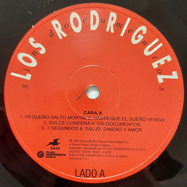 LOS RODRIGUEZ - SIN DOCUMENTOS LP VINILO