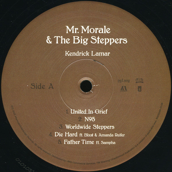 KENDRICK LAMAR - MR. MORALE & THE BIG STEPPERS 2LPs VINILO