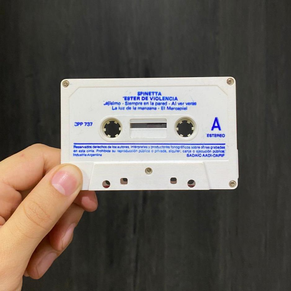 Tester de violencia - Luis Alberto Spinetta Cassette. (2)