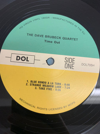 THE DAVE BRUBECK QUARTET - TIME OUT LP