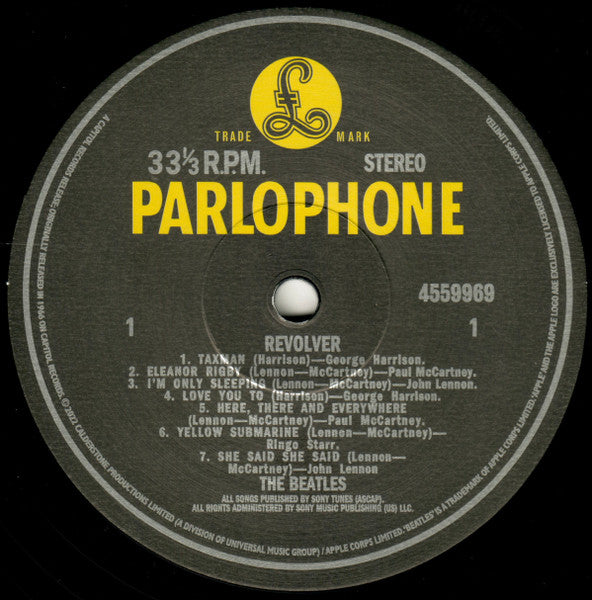 THE BEATLES - REVOLVER LP VINILO