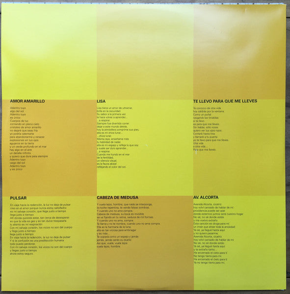 GUSTAVO CERATI - AMOR AMARILLO 2LPs