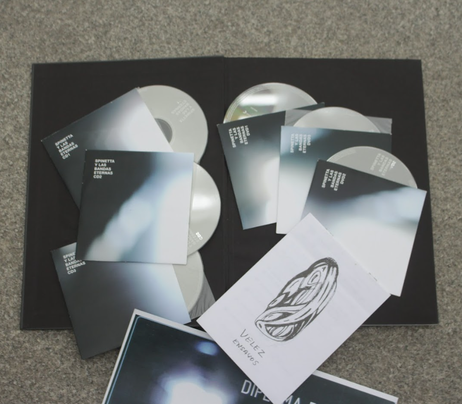 SPINETTA Y LAS BANDAS ETERNAS - LIBRO BOXSET 3CDs y 3DVDs