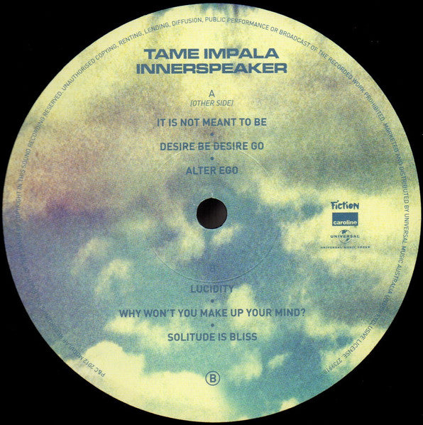 TAME IMPALA - INNERSPEAKER 2LPs