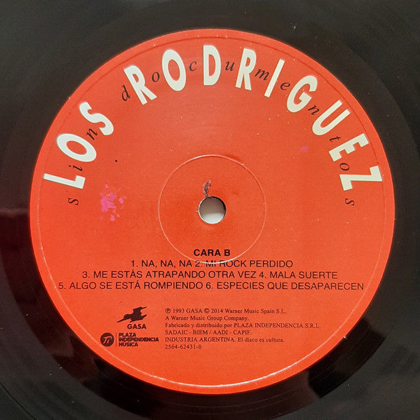 LOS RODRIGUEZ - SIN DOCUMENTOS LP VINILO