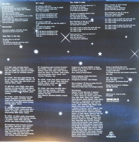 AIR FRENCH BAND - MOON SAFARI LP VINILO