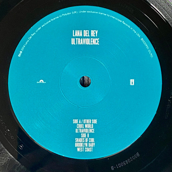 LANA DEL REY - ULTRAVIOLENCE DELUXE EDITION 2LPs VINILO