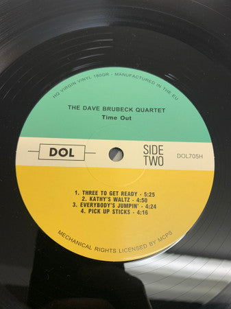 THE DAVE BRUBECK QUARTET - TIME OUT LP