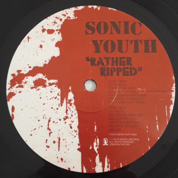 SONIC YOUTH - RATHER RIPPED LP VINILO