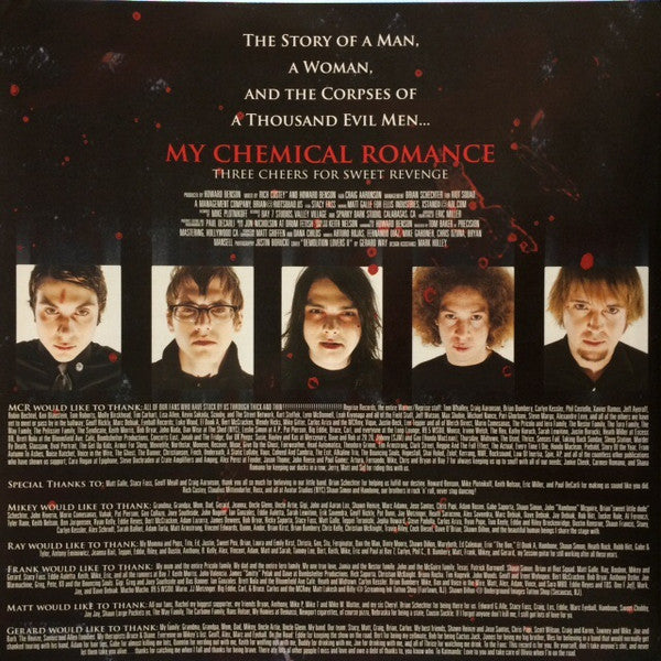 MY CHEMICAL ROMANCE - THREE CHEERS FOR SWEET REVENGE LP VINILO