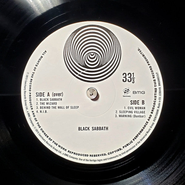 BLACK SABBATH - BLACK SABBATH LP VINILO