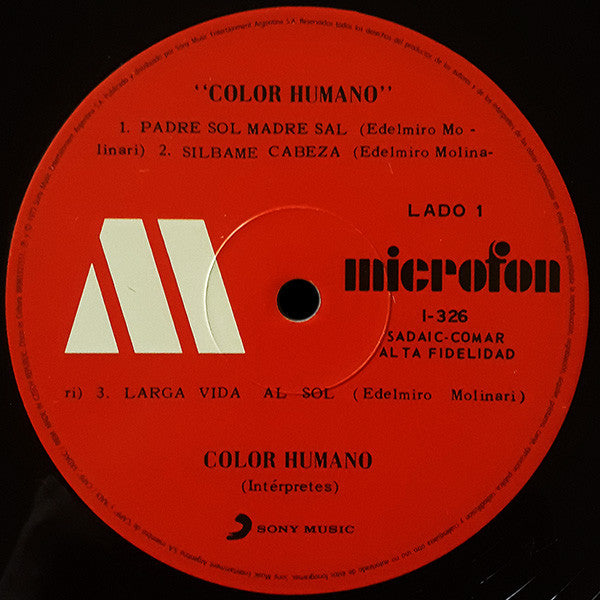 COLOR HUMANO - COLOR HUMANO LP