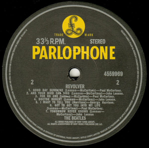 THE BEATLES - REVOLVER LP VINILO