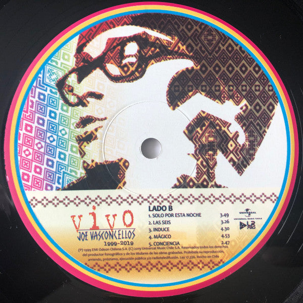 JOE VASCONCELLOS - VIVO 1999-2019 2LPs