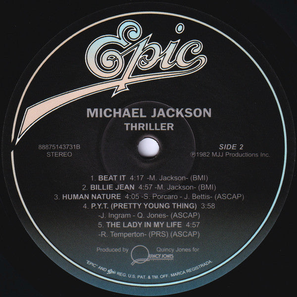 MICHAEL JACKSON - THRILLER LP VINILO