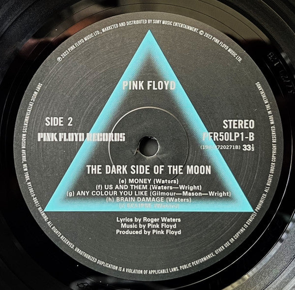 PINK FLOYD - THE DARK SIDE OF THE MOON LP 50TH ANIVERSARY