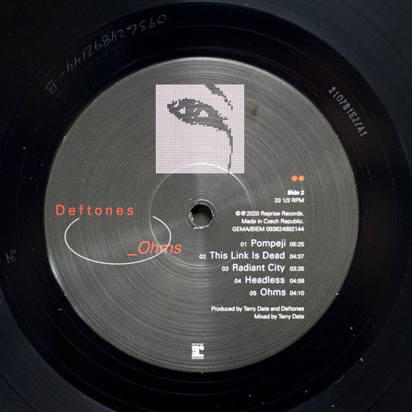 DEFTONES - OHMS LP.