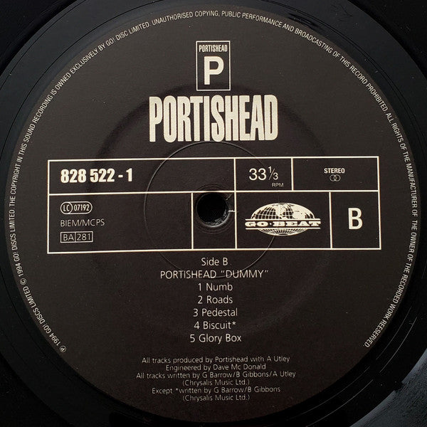 PORTISHEAD - DUMMY LP