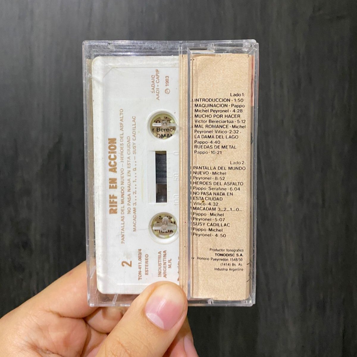 En acción - Riff Cassette