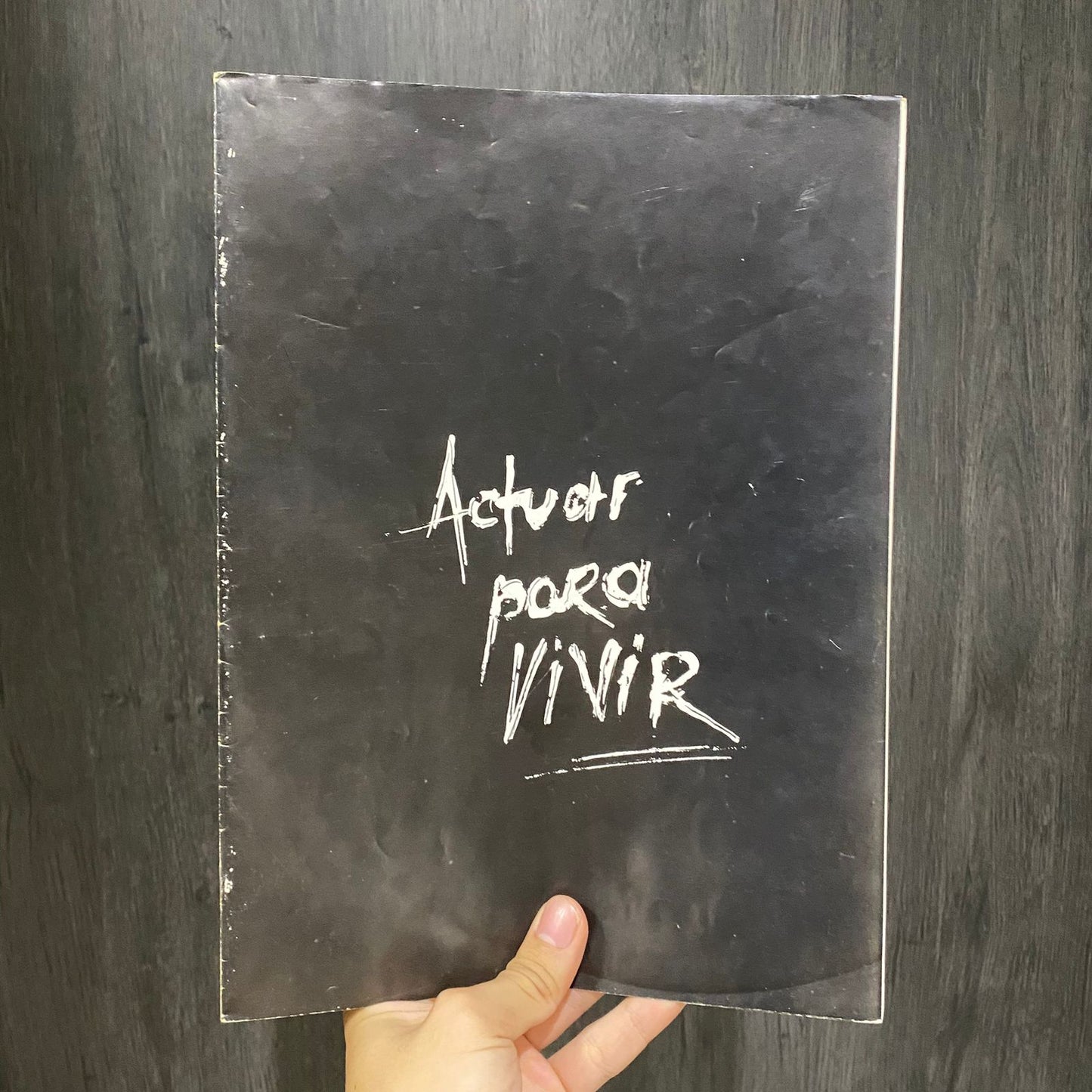 Actuar para vivir - Juan Carlos Baglietto.
