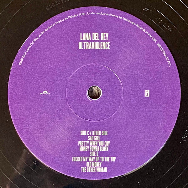 LANA DEL REY - ULTRAVIOLENCE DELUXE EDITION 2LPs VINILO